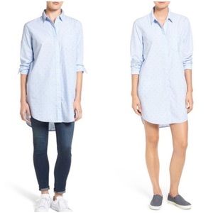 Treasure & Bond Dobby Relaxed Shirtdress
